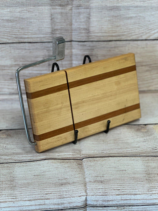 Maple & Mahogany Cheese Slicer